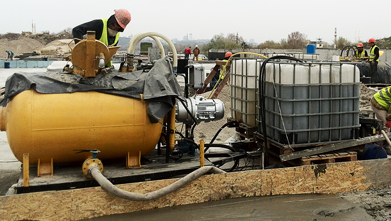 Аренда  оборудования для производства пенобетона, полистиролбетона.