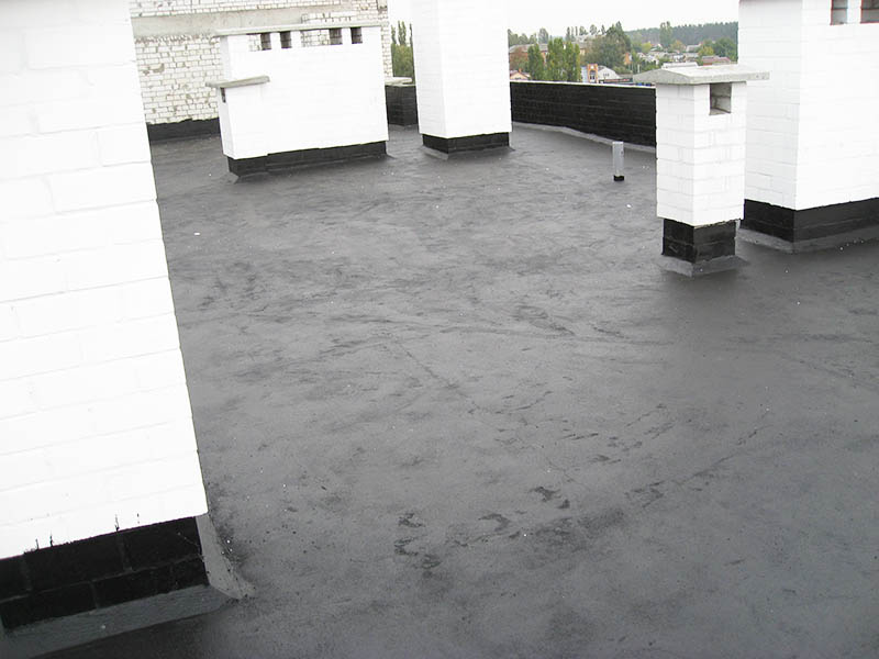 Монолитная теплоизоляция кровель