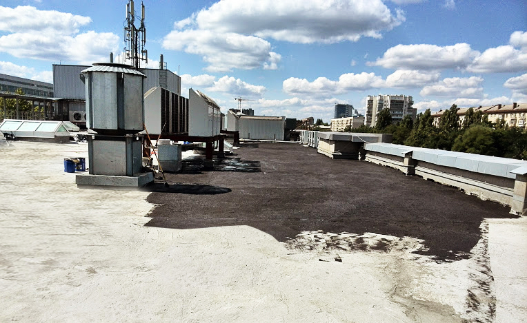 Монолитная теплоизоляция кровель