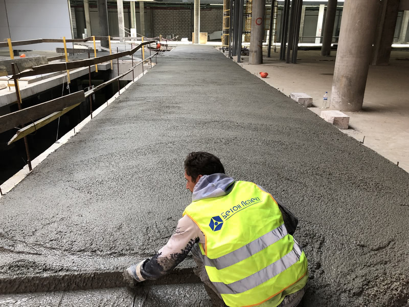 теплоизоляция пола пенобетоном