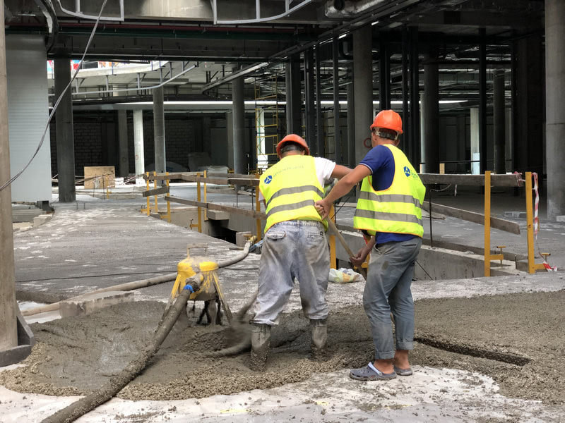 теплоизоляция пола пенобетоном