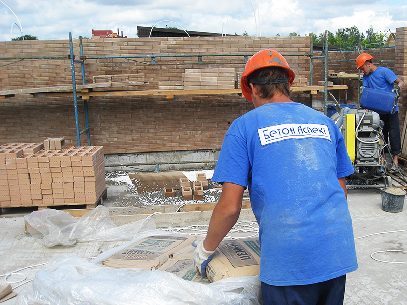 устройство стен из монолитного пенобетона