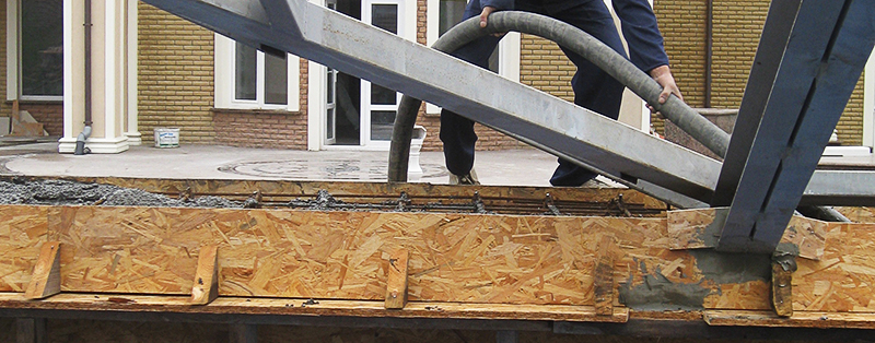 заполнение пустот пенобетоном